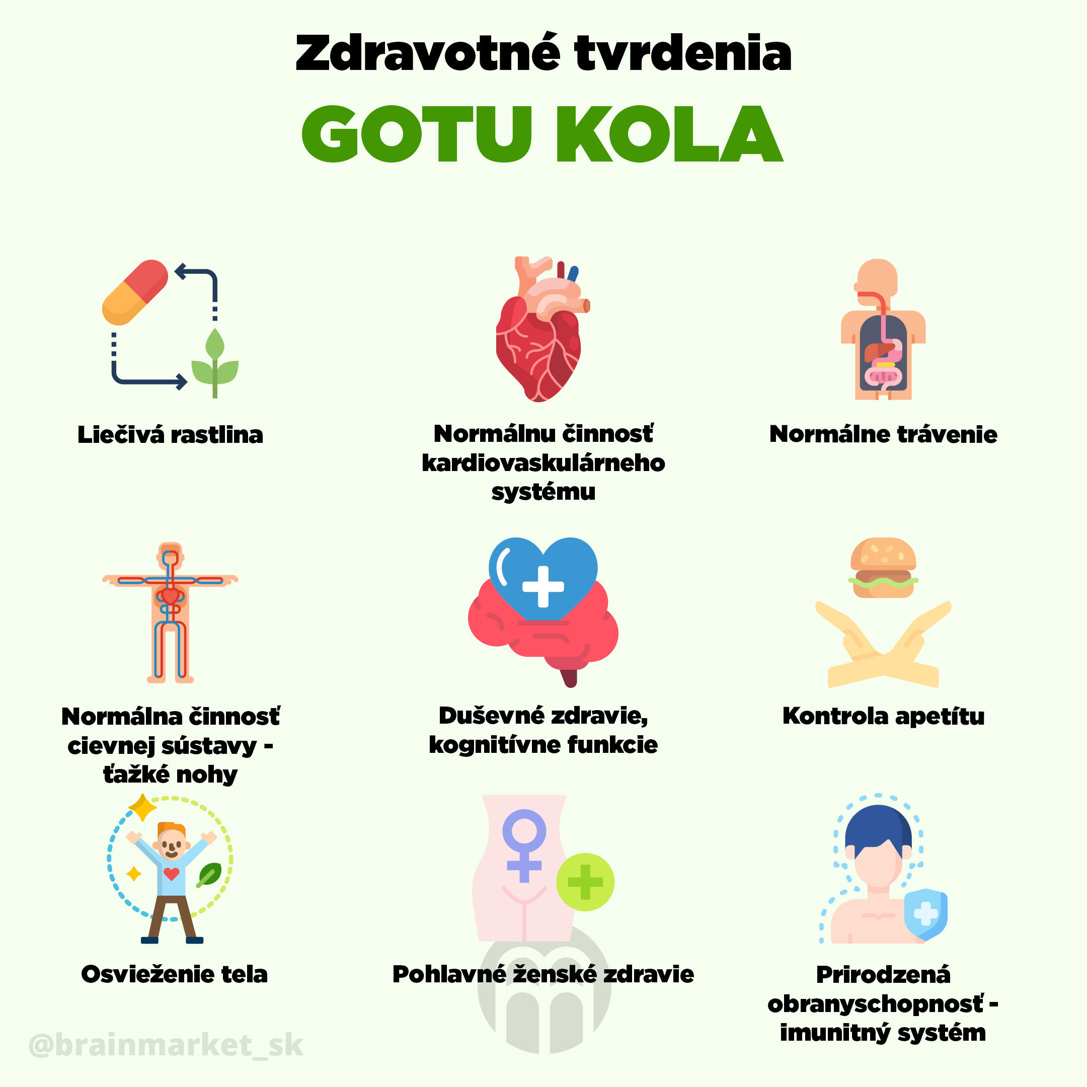 gotu kola-infografika-brainmarket-sk